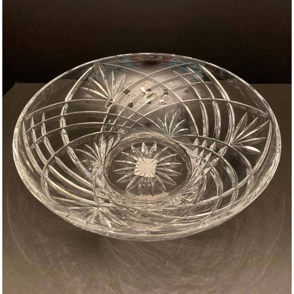 Waterford Marquis Maximillian Crystal Bowl 12" Round Stickers